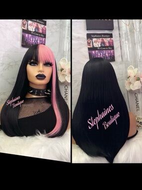 Human Har Blended Bang Wig